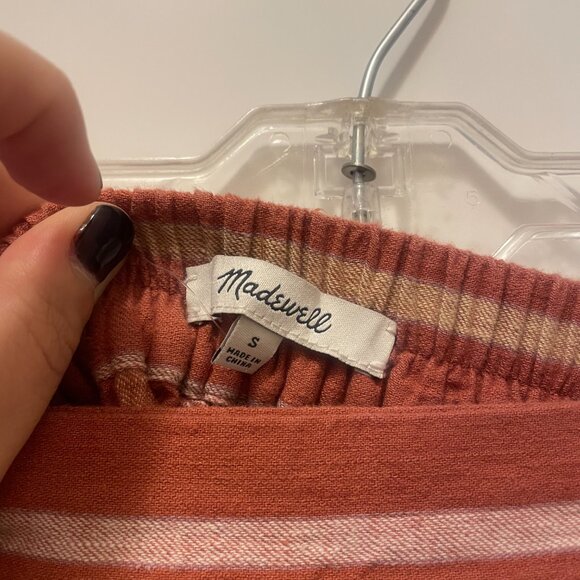 Madewell linen-style midi skirt - Picture 3 of 5